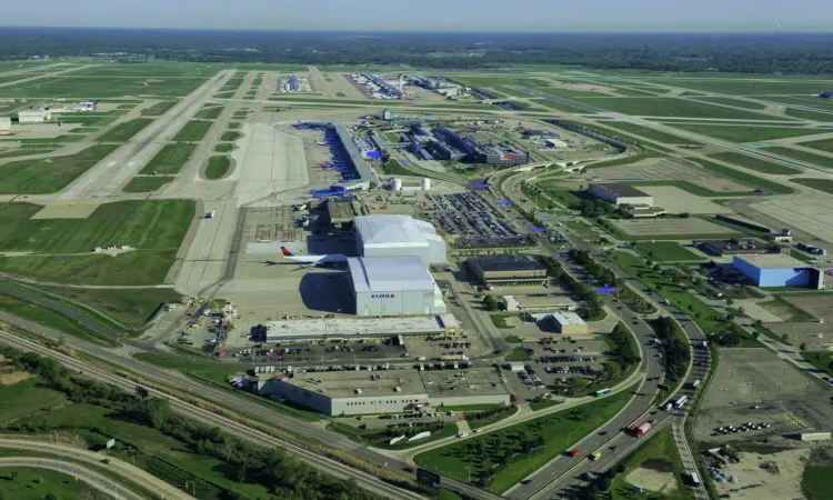 Aeropuerto Metropolitano del Condado de Wayne de Detroit