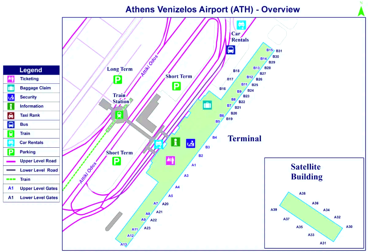 Aeropuerto Internacional de Atenas 'Eleftherios Venizelos'