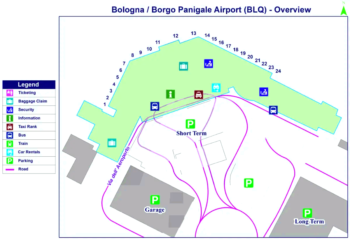 Aeropuerto de Bolonia Guglielmo Marconi