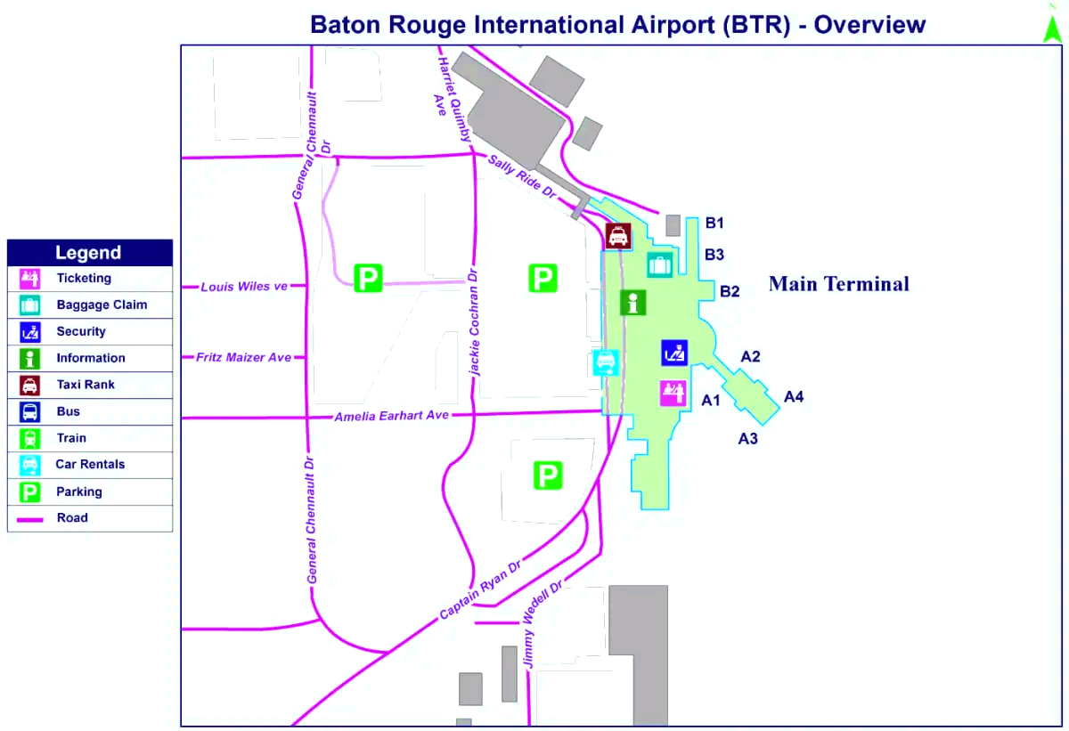 Aeropuerto Metropolitano de Baton Rouge