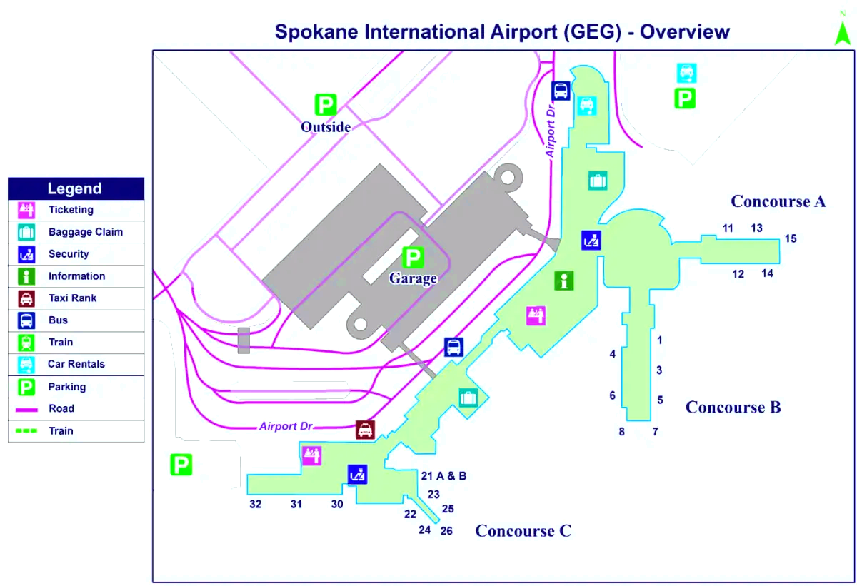 Aeropuerto Internacional de Spokane