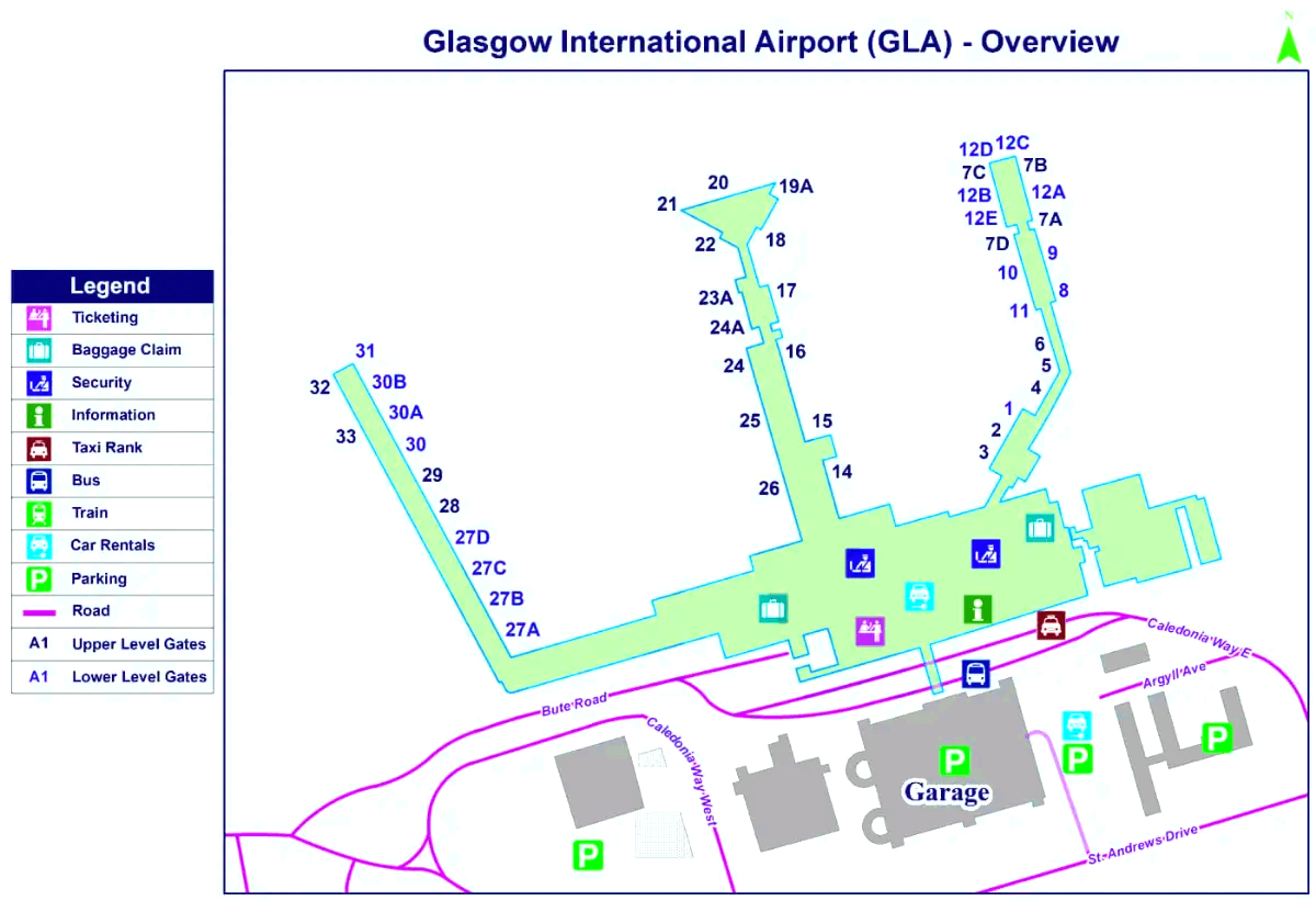 Aeropuerto internacional de Glasgow