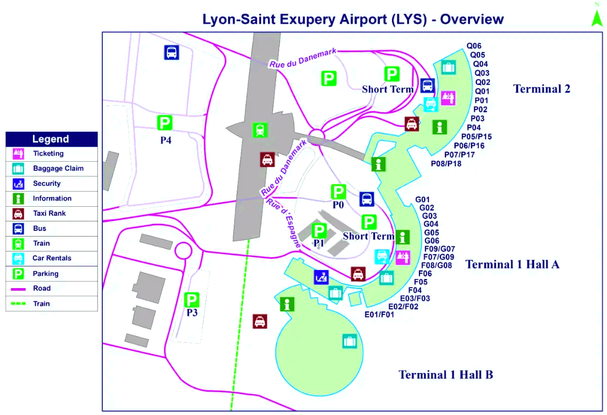 Aeropuerto de Lyon-Saint Exupéry