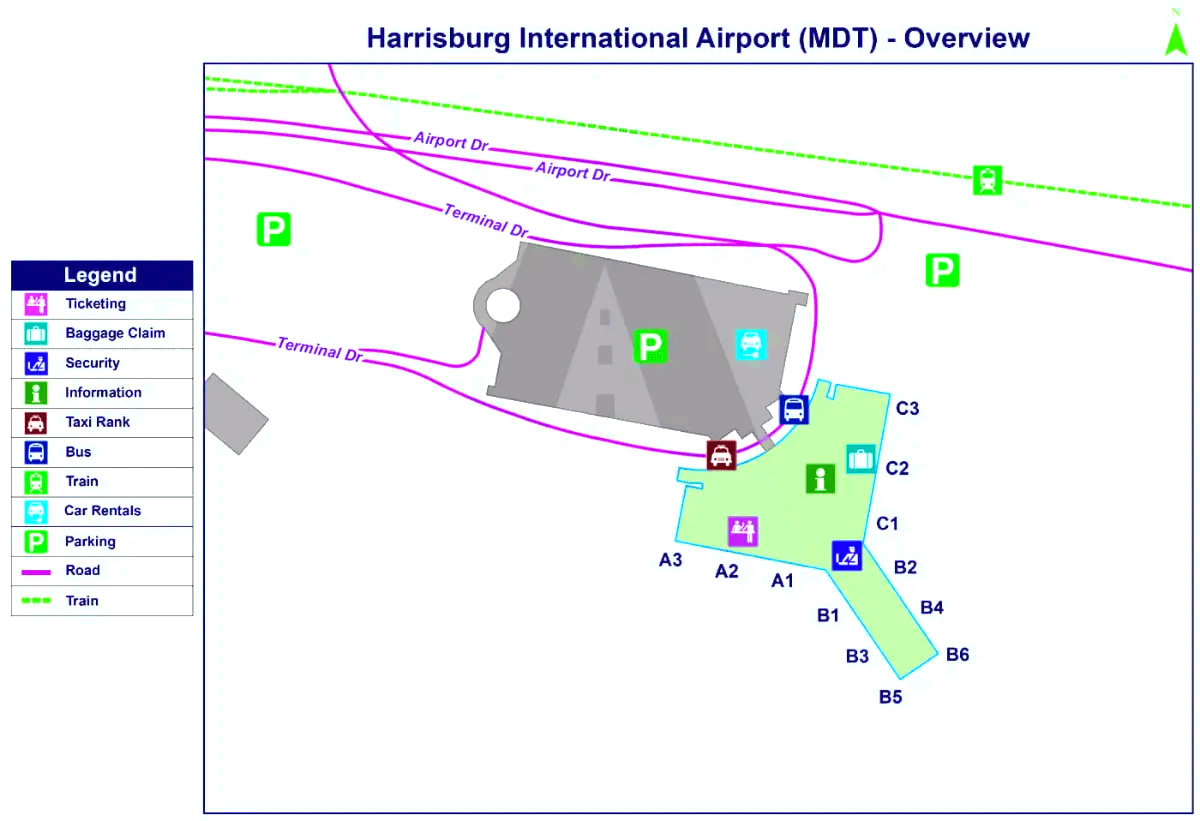 Aeropuerto Internacional de Harrisburg