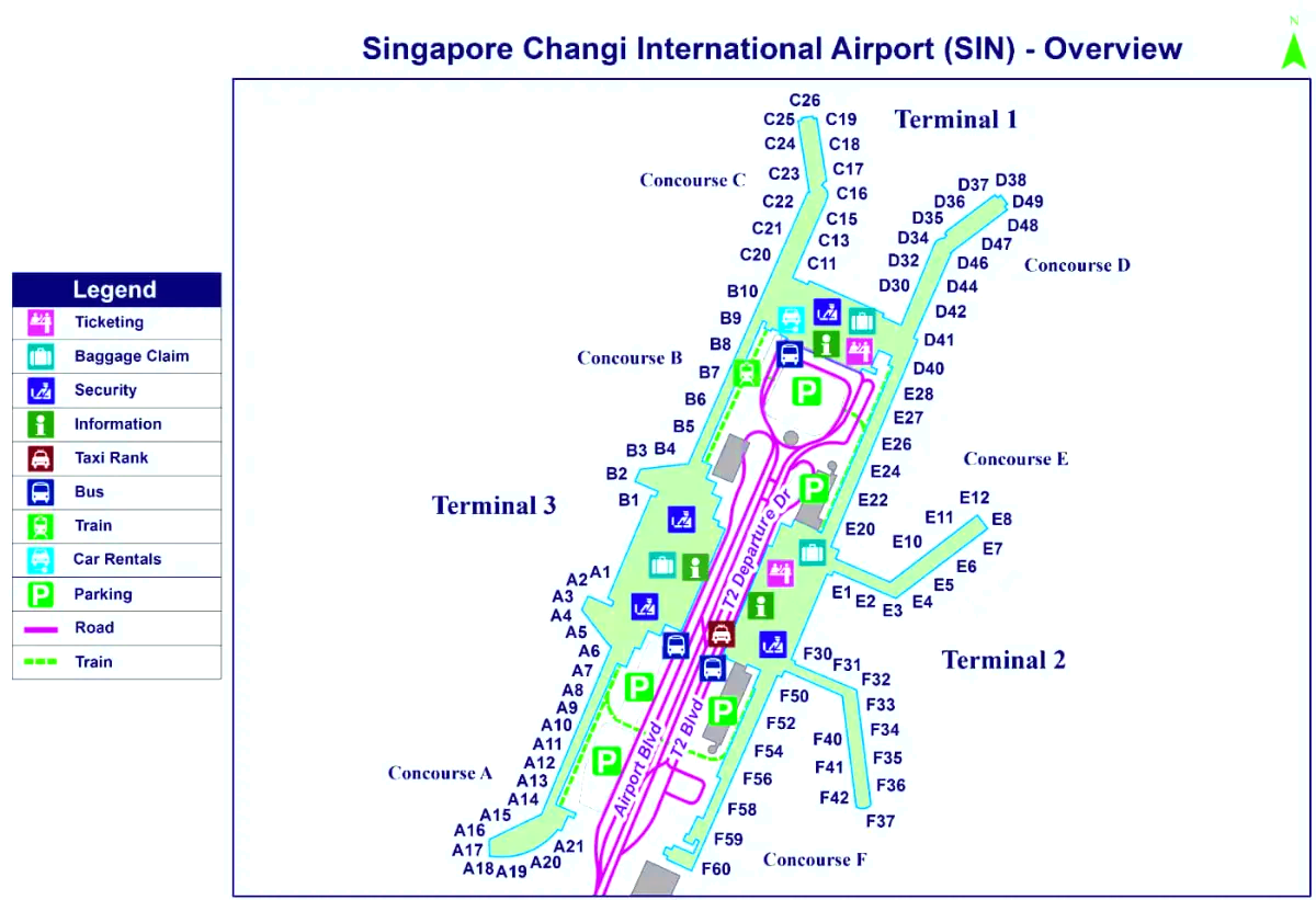 Aeropuerto Changi de Singapur