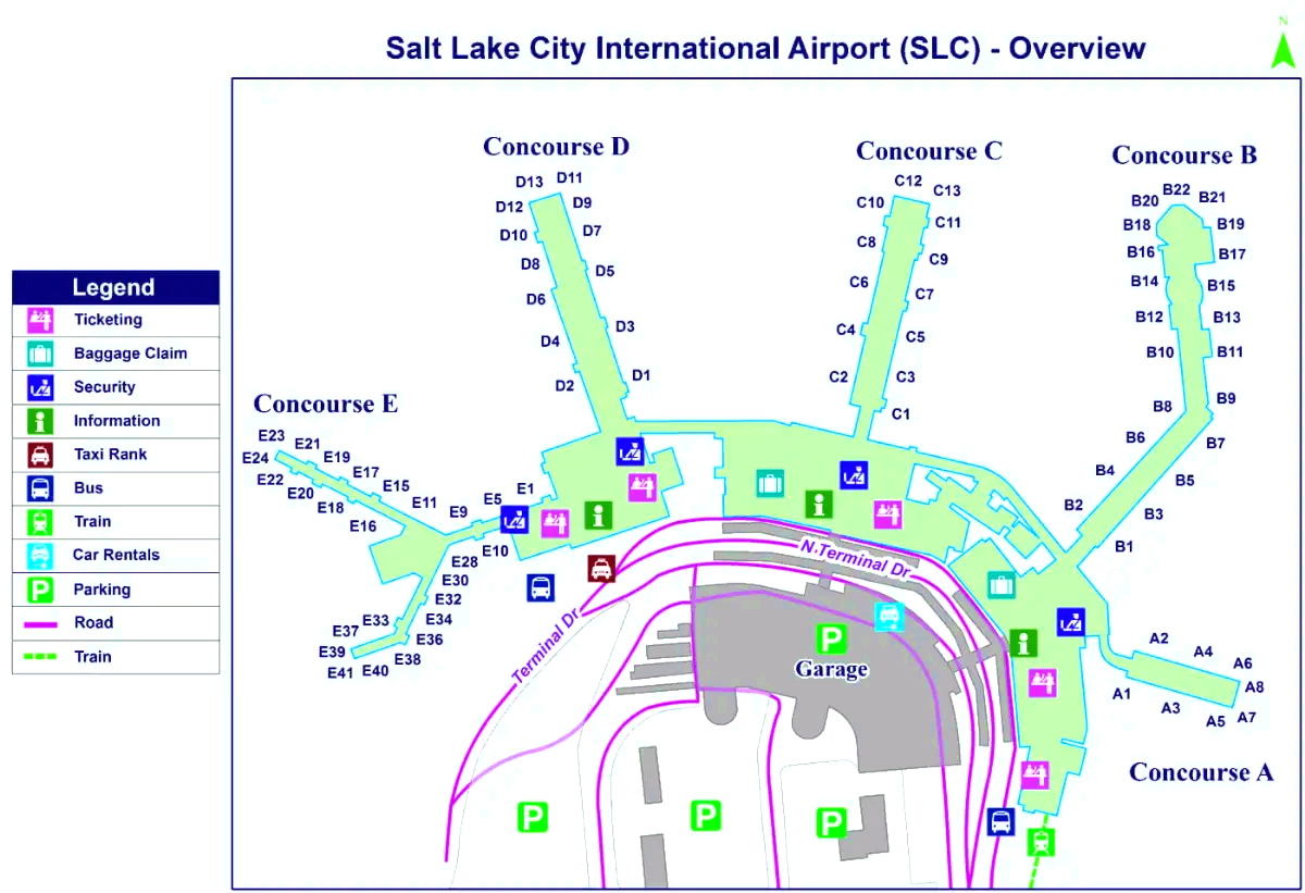 Aeropuerto Internacional de Salt Lake City