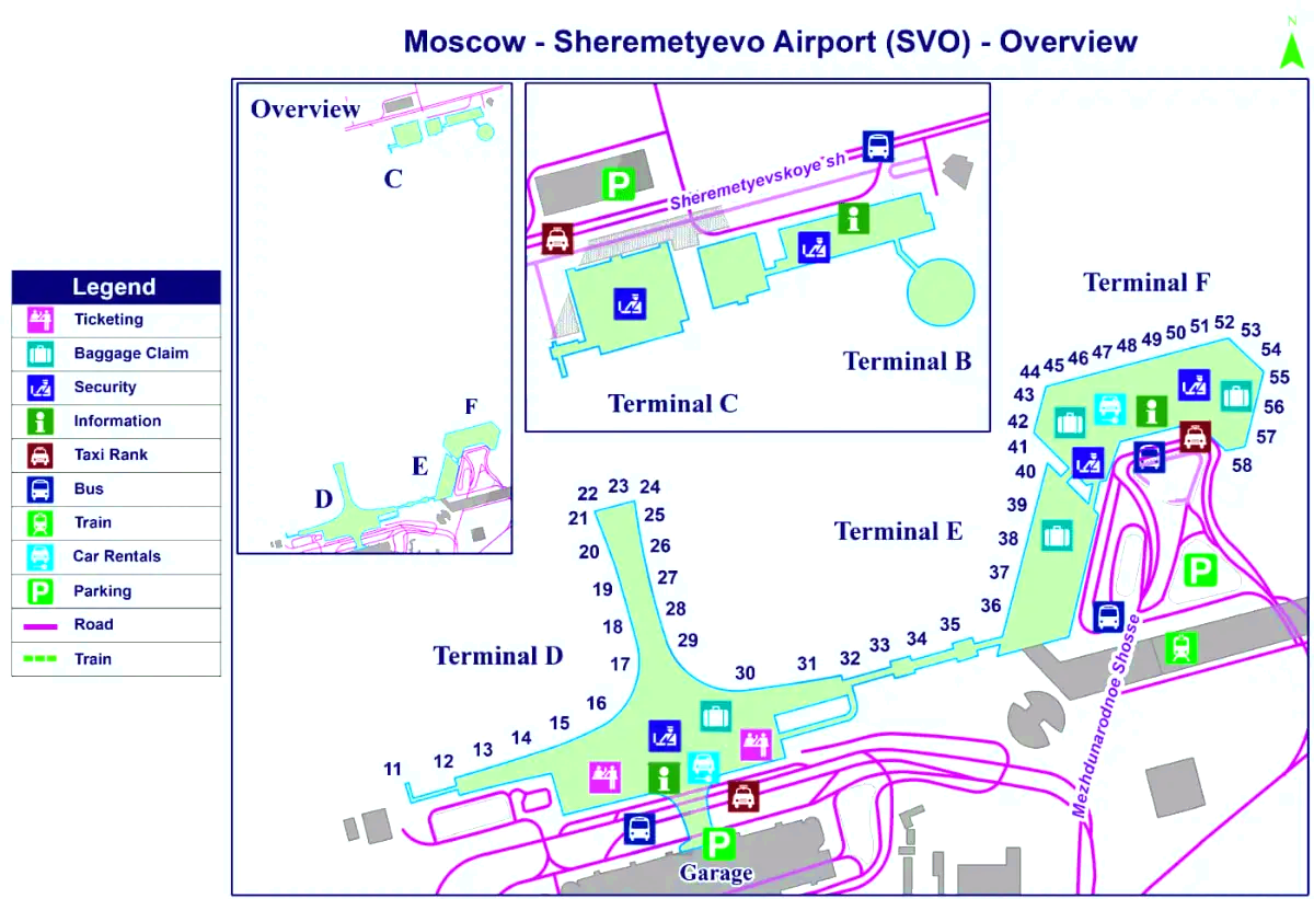 Aeropuerto Internacional Sheremetyevo