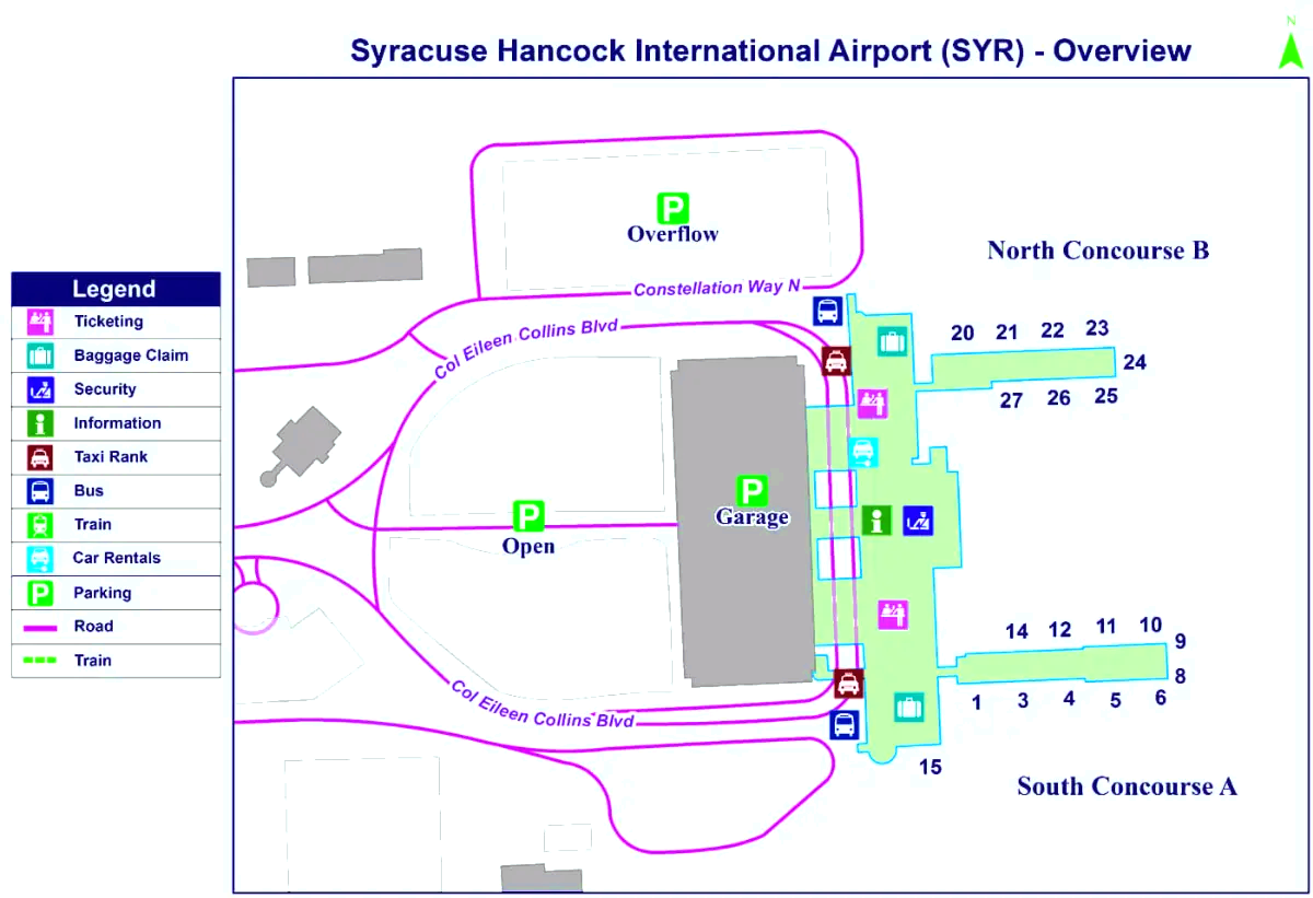 Aeropuerto Internacional Hancock de Siracusa