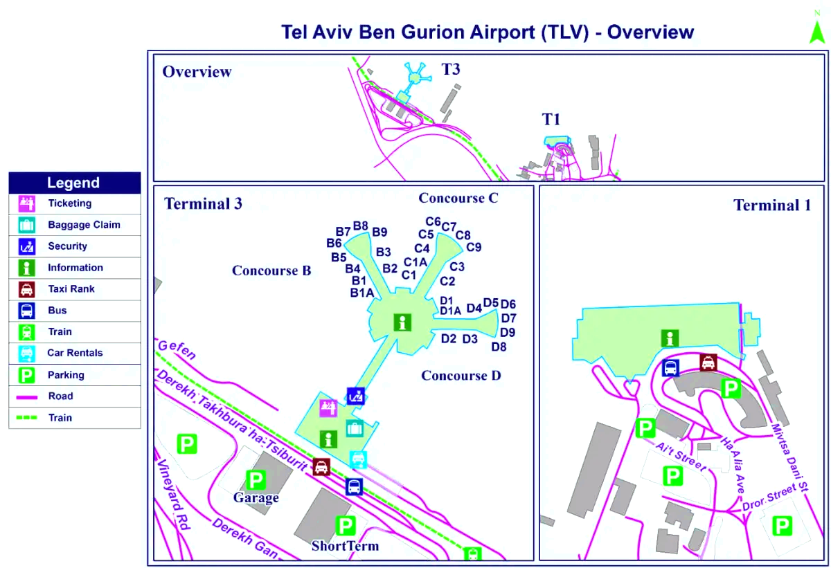 Aeropuerto Internacional Ben Gurión